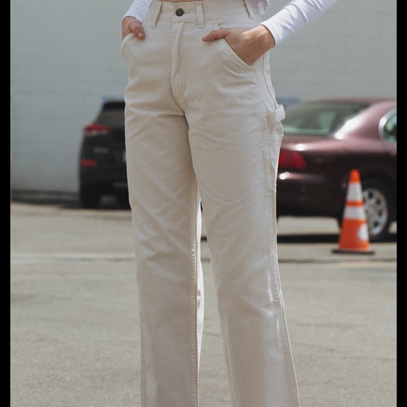 SOLD ON MY DEPOP! @mlav10 Brandy Melville cream - Picture 1 of 5